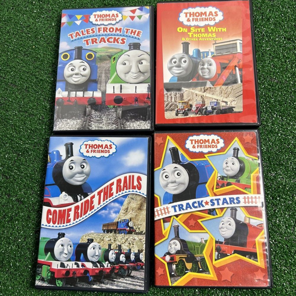 Lot Of 4 Thomas & Friends DVD Come Ride The Rails See Description For All Titles